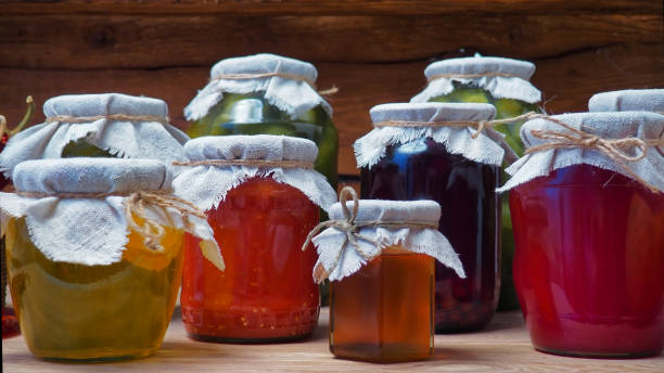 istock Vegetable preserves in pantry 876052656