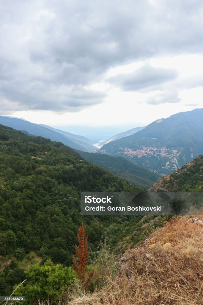 Valley Overview Valley Overview Stock Photo - Download Image Now - Cloud - Sky, Hill ...
