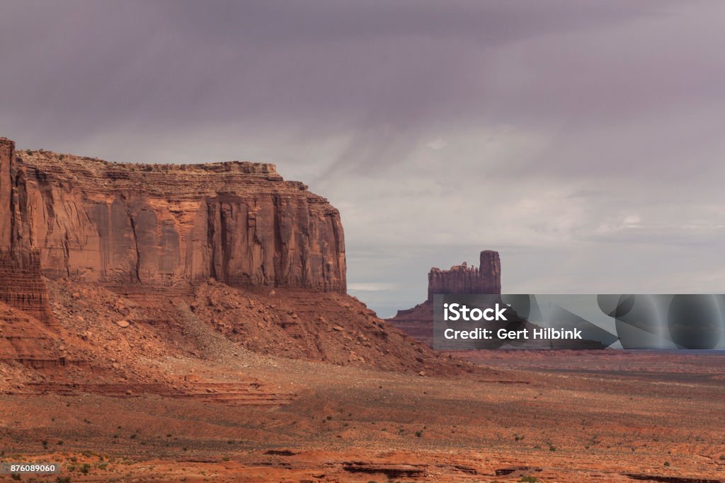 Monument Valley Monument Valley Navajo Tribal Park Tse'Bii'Ndzisgaii Arizona Stock Photo
