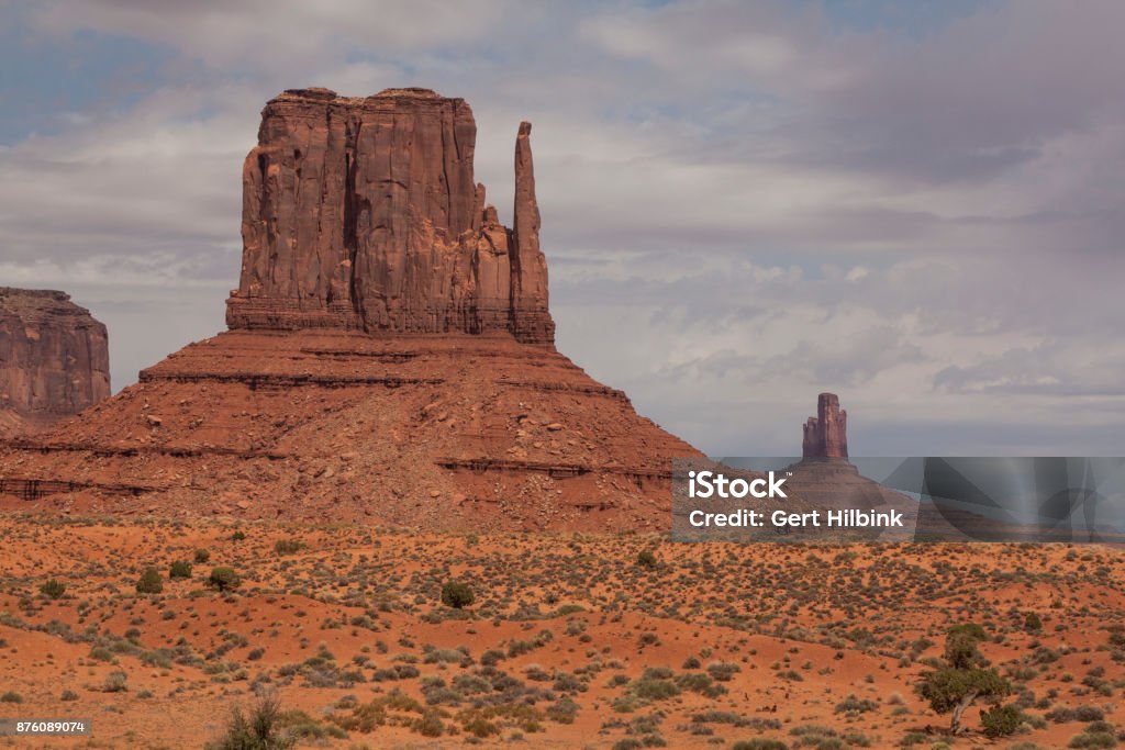 Monument Valley Monument Valley Navajo Tribal Park Tse'Bii'Ndzisgaii Arizona Stock Photo