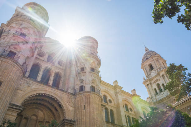 istock Malaga cathedral la manquita exterior view 876089654