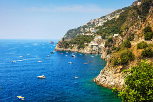 istock Amalfitan coast near Positano Italy 876096806