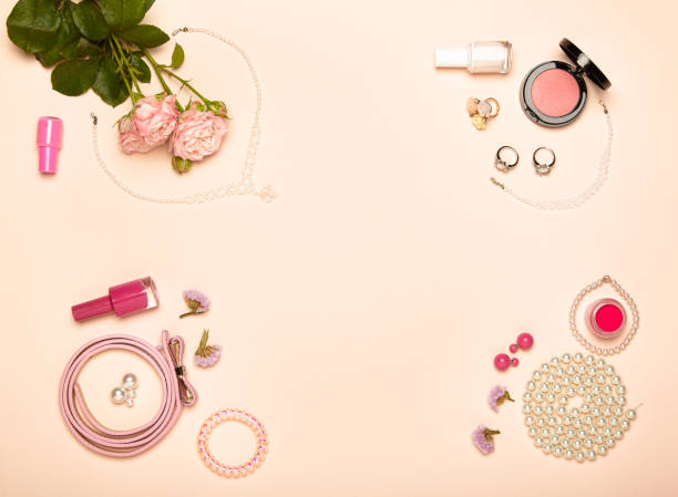 istock Fashionable Women's Cosmetics and Accessories 876098254