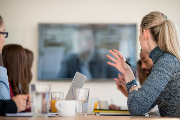 istock Video call conference - new business strategy 876099428