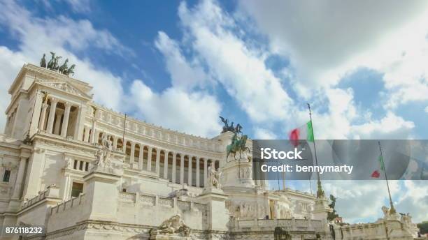 The Vittoriano In Rome Stock Photo - Download Image Now - Altar, Altare Della Patria, Ancient