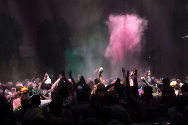 istock Holi Festivity in Vrindavan India 876122174
