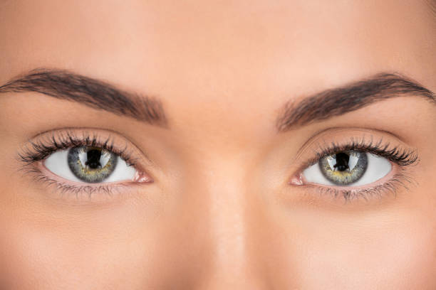 istock woman with beautiful eyes 876124786