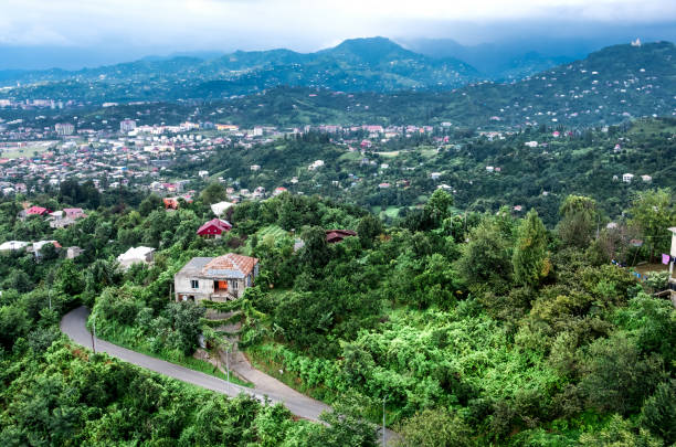 istock Hill station near Batumi 876134094