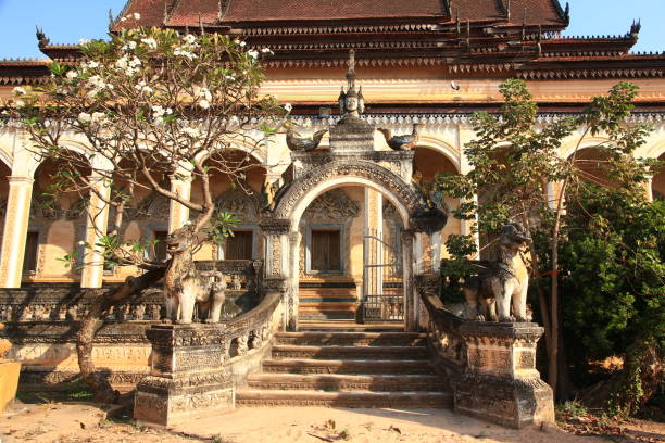 Wat Bo in Siem Reap, Cambodia