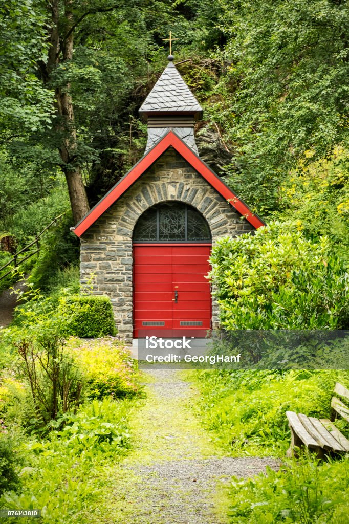 Small church Small church in Remagen am Rhein. Church Stock Photo