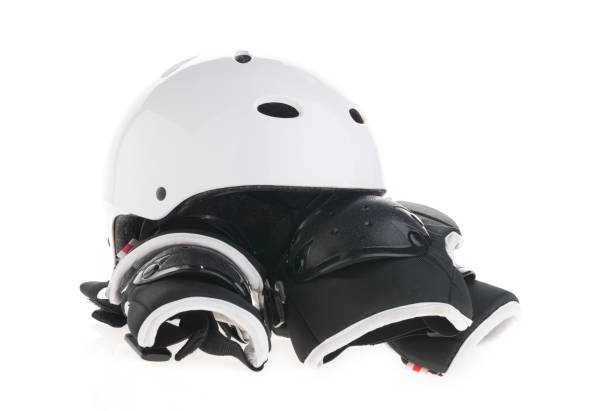 istock Skater Helmet and protection gear 876147046