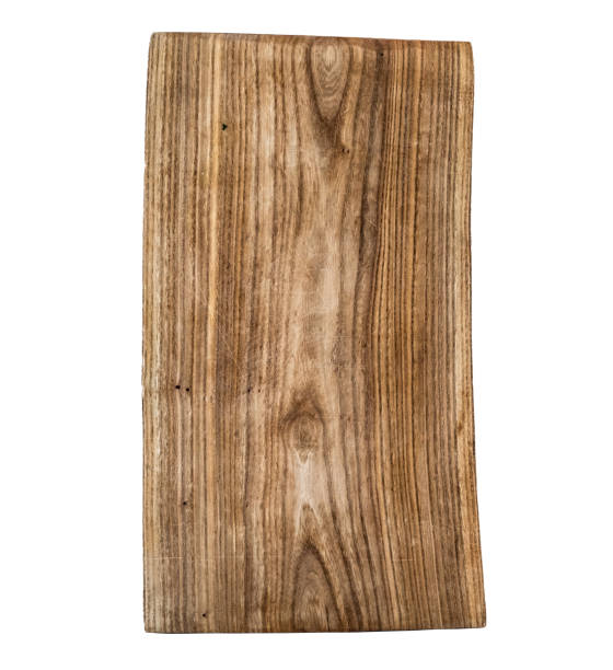 istock wooden cooking board isolated on a white background. 876147144