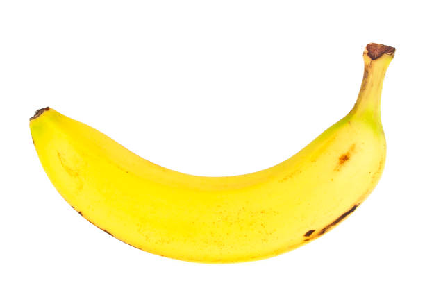 istock Banana isolated over white background 876159004