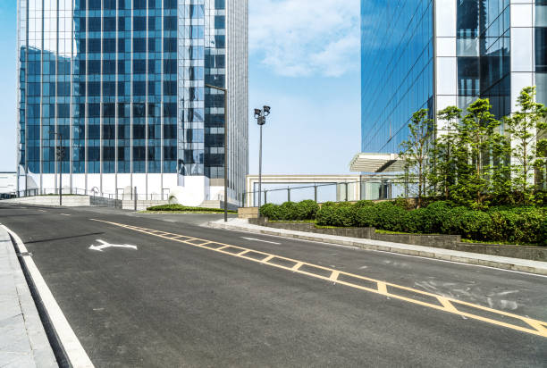 istock Highway and city modern architecture in Chongqing,china 876164730