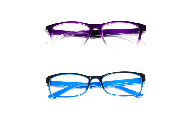 istock Spectacles isolated on white background. Glasses model. Fashion accessories collection. 876165594