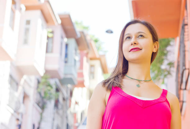 istock Young woman in Balat 876173032