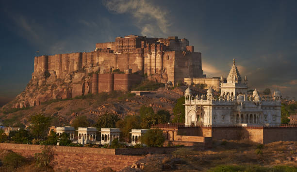 istock Mehrangarh Fort and Jaswant Thada Mausoleum 876174048
