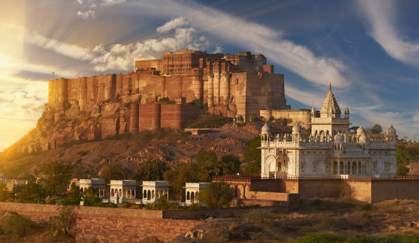 istock Mehrangarh Fort and Jaswant Thada Mausoleum 876174080