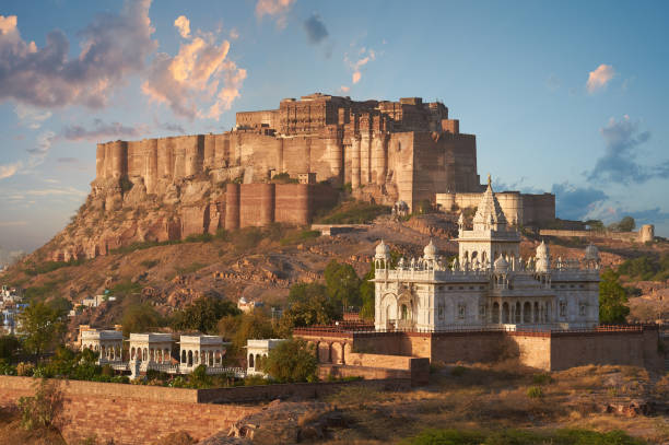 istock Mehrangarh Fort located in Jodhpur, India. 876174100