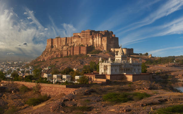 istock Mehrangarh Fort and Jaswant Thada Mausoleum 876174122