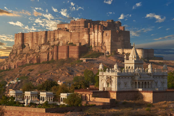 istock Mehrangarh Fort and Jaswant Thada Mausoleum 876174166