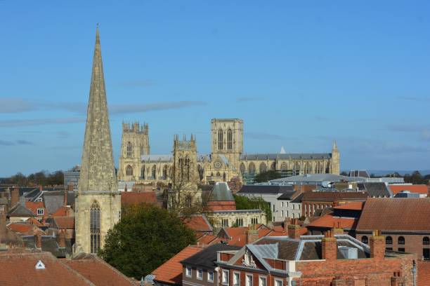 istock York Minster against the York skyline 876185638