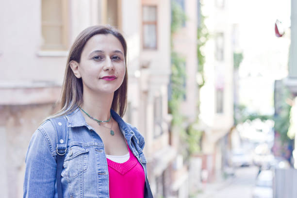 istock Young woman in Balat 876187500