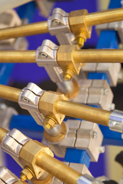 istock Elements of various industrial fasteners 876196256