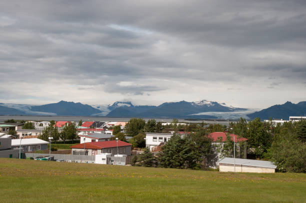 istock Town of Hofn in Iceland 876196664