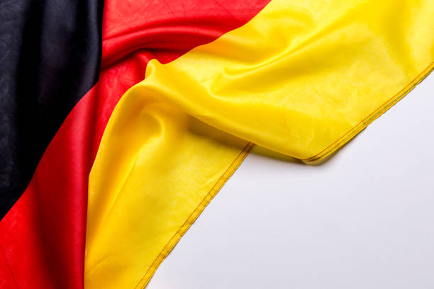 istock Authentic flag of the Germany 876205722