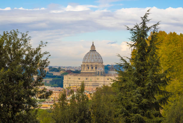 istock Rome (Italy) - The Janiculum hill and terrace. 876209274