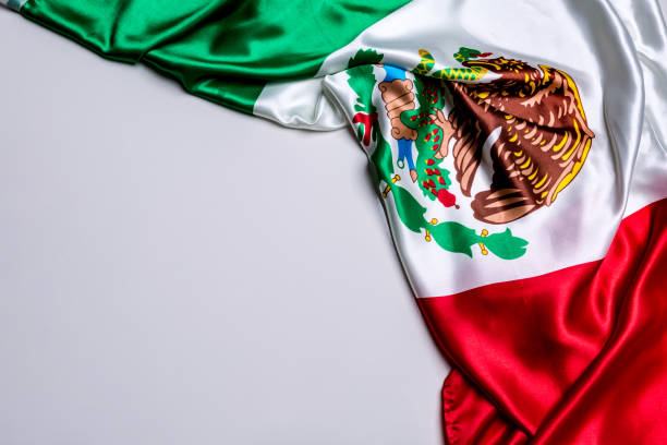 autentyczna flaga meksyku - mexican flag zdjęcia i obrazy z banku zdjęć