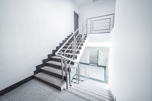 staircase - the top floor of an office building