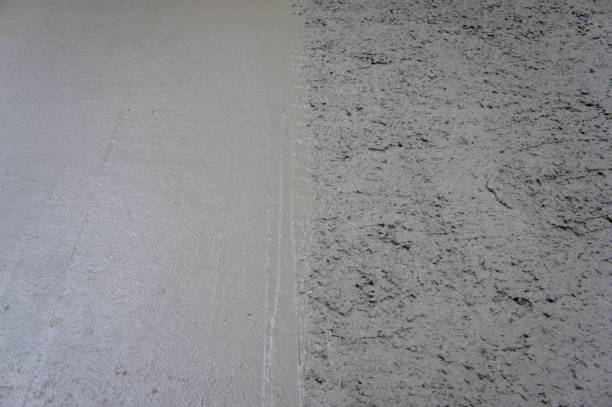 istock Floated Concrete against Freshly Placed Concrete 876248094