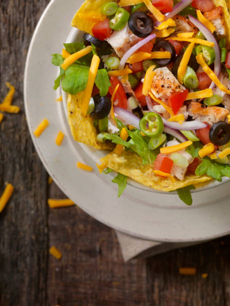 istock Grilled Chicken Taco Salad 876273496