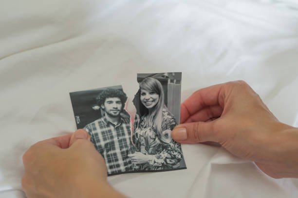 istock Great concept of divorce. 876279576