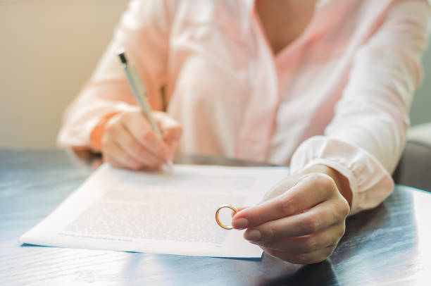 istock Great concept of divorce 876297126