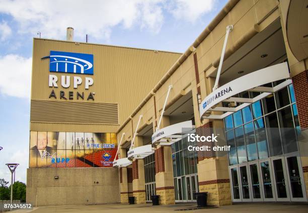 Rupp Arena In Downtown Lexington Kentucky Stock Photo - Download Image Now - Rupp Arena, University of Kentucky, Basketball - Sport