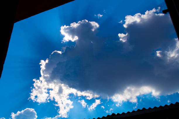 Beautiful clouds with the sunshine