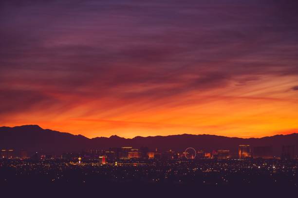 istock Las Vegas Scenic Skyline 876374262