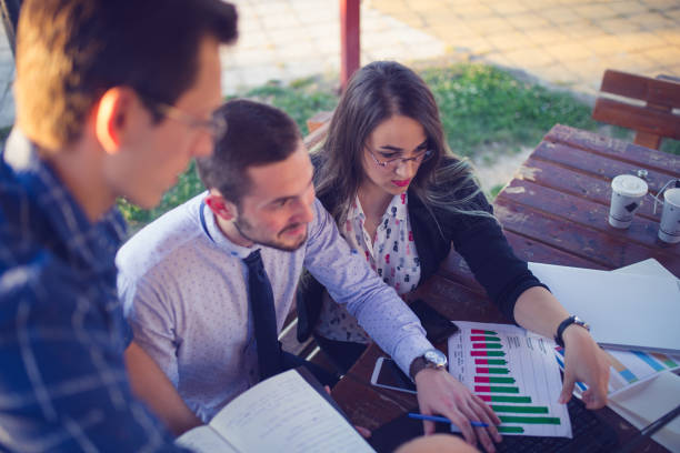 istock Business people having outdoors 876399860