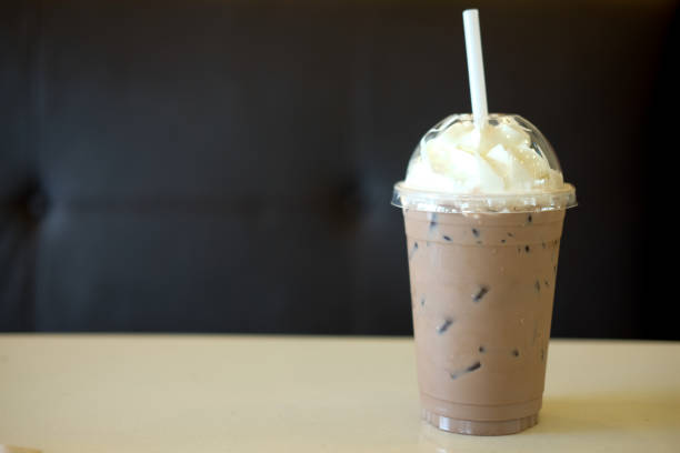istock Ice cool milk chocolate or cocoa at summer season 876420514