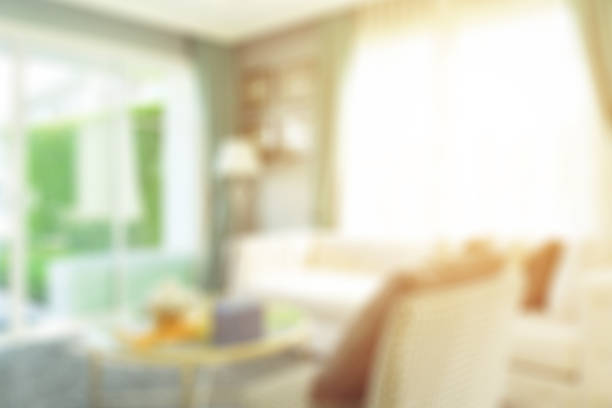 istock defocused modern style living room with natural light for background 876426916