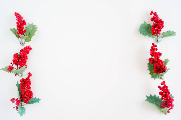 istock Set of christmas things 876438022