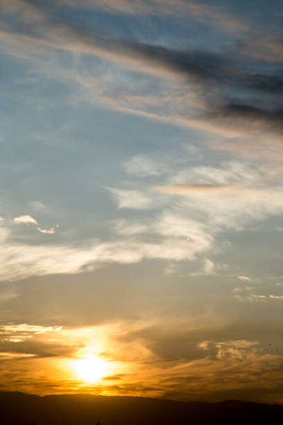 istock beautiful dawn sun in the sky 876456176