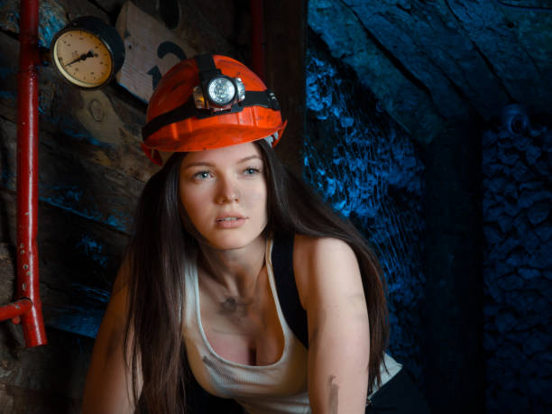 cosplay on the miners in the mine