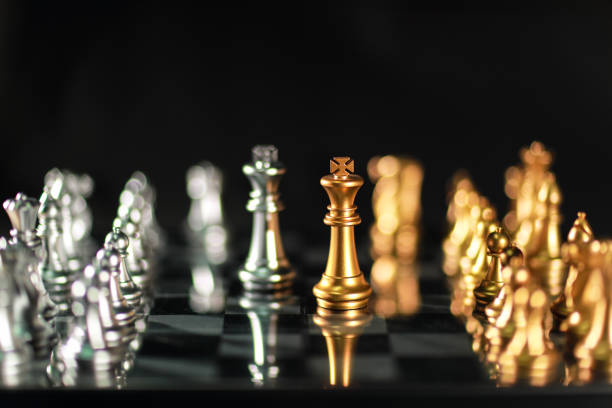 istock Chess business idea for competition, success and leadership concept 876460248