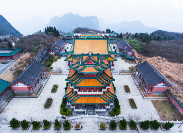 istock Tianmenshan Temple 876463598