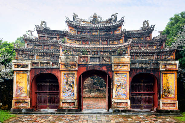 istock Gate at the Imperial City in Hue 876473510