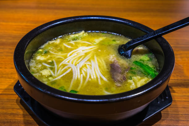 istock Vietnamese food, rice noodle Pho 876478164
